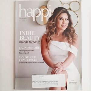 Happi Magazine January, 2022 Manna Kadar Indie Beauty.
